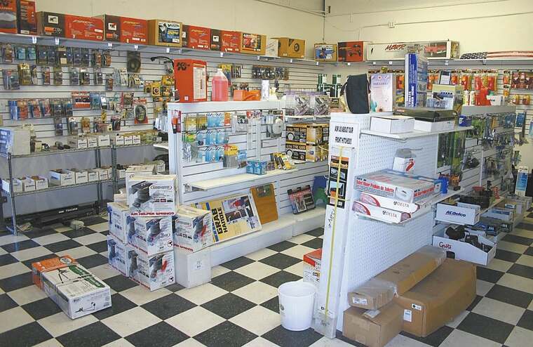 The parts counter at High Desert RV Services